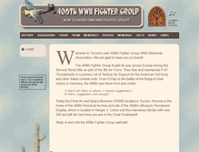 Tablet Screenshot of 406thfightergroup.org